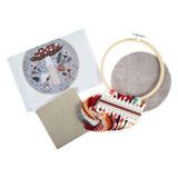 Embroidery Kit w/Hoop - Toadstool