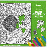 Irish Colour-In Jigsaw (500pcs) - Celtic Cross