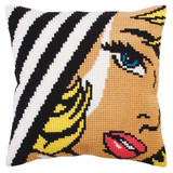 Cross Stitch Tapestry Kit: Cushion - PopArt