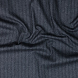 Cotton Herringbone Suiting Charcoal - Per ¼ Metre