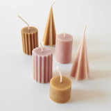 Silicone Candle Mould - Star Cone