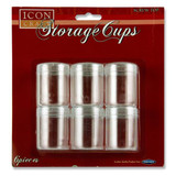 Plastic Bead Storage Cups