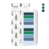 Book Tabs - Forest