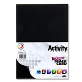 A4 Activity Card (100pk) - Black