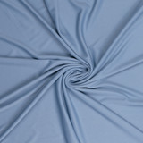 Matte Stretch Polyester in Platinum - Per ½ Metre