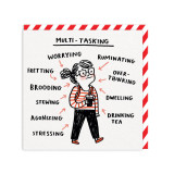 Greeting Card - Multi-Tasking