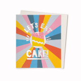 Greeting Card - Eat Cake