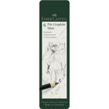 Faber Castell Pitt Graphite Pencil Set (6pcs)