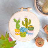 Embroidery by Numbers - Cacti