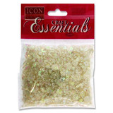 Sequins Mix Pack (40g) - Pearl White
