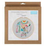 Embroidery Kit w/Hoop - Elephant