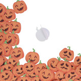 Halloween Pumpkin Stickers (70pcs)