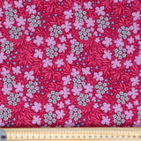 Tilda Hibernation: Autumn Bloom in Old Rose - 100% Cotton