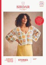 Urban Hues Cardigan in Sirdar Stories DK (10740) - PDF - CROCHET