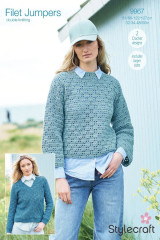 Filet Jumpers in Stylecraft Bellissima DK + Special DK (9967)