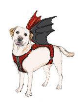Dog Harness w/Wings in Simplicity (S9875)