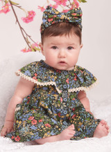 Babies' Dress, Bottoms & Headband in Simplicity Kids (S9898)