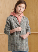 Children’s & Girls’ Lined Jacket in Simplicity (S9831)