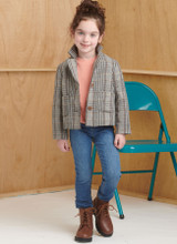 Children’s & Girls’ Lined Jacket in Simplicity (S9831)