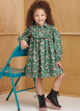 Children’s Easy to Sew Dresses in Simplicity (S9830)