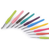 Crochet Hook Set (10pk) - Silicone Handle