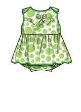 Babies' Romper w/Skirt in Simplicity Kids (S9557)