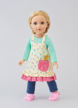 18" Cottage Chic Doll Clothes in Simplicity (S9523)