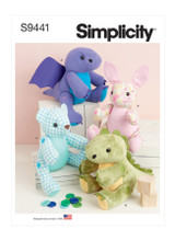 13" Plushies in Simplicity (S9441)