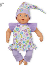 15" Baby Doll Clothes in Simplicity (S8820)