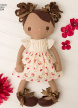 15" Stuffed Dolls & Clothes in Simplicity (S8539)