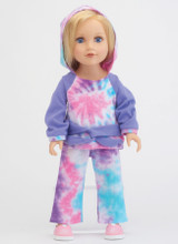 18" Hoodie & Tank Top Doll Clothes in Simplicity (S9499)