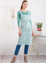 Crossback Aprons in Simplicity (S9436)