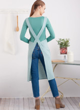 Crossback Aprons in Simplicity (S9436)