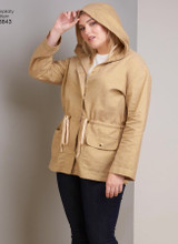 Anorak Jacket in Simplicity Misses' (S8843)