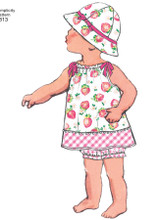 Babies' Dress & Separates in Simplicity Kids (S1813)