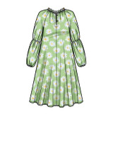 Children's & Adult Comfy Lounge Dress in Simplicity (S9462)