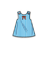 Toddler's Tent Tops, Dresses & Shorts in Simplicity Kids (S9318)