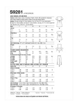 Dresses, Top & Pants in Simplicity Kids (S9281)