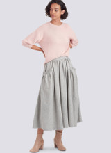 Pleated Skirts w/Pockets in Simplicity Misses' (S9180)