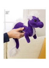 Stuffed Dragons in Simplicity (S8715)