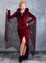 Misses' Femme-Fatale Halloween Dresses in Simplicity Costumes (S8973)