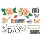 Simple Stories Scrapbooking Embellishments (12pcs) - The Little Things