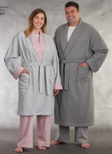 Unisex Dressing Gowns & Pants in Simplicity (S8804)