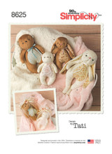 Stuffed Animals & Gift Bags in Simplicity (S8625)
