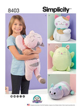 Stuffed Kitties in Simplicity (S8403)