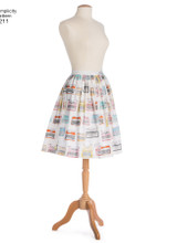 Dirndl Skirts in Simplicity Misses' (S8211)