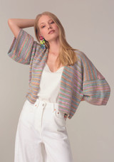 Cardigan & Top in Rico Creative Cotton Colour Coated (908) - PDF