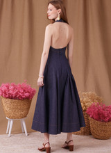 Halter Dress in Simplicity Misses' (S9949)