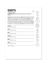 18" Doll Clothes by Elaine Heigl Designs in Simplicity (S9975)