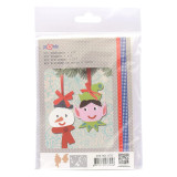 MDF Decoration & Stencil Set - Snowman & Elf